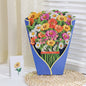 Flowers Holiday Gift Large Bouquet Greeting Card Decoration Greeting