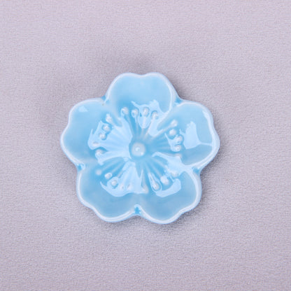 Japanese Ceramic Sakura Chopstick Holder Multicolor Sakura Chopstick Holder Pen Holder Pen Holder