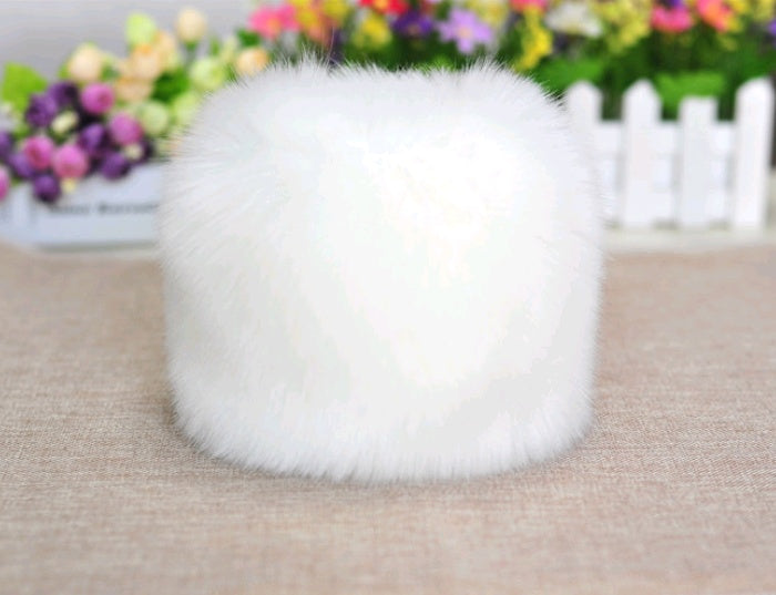 Warm sleeves fur fur cuff gloves windproof cuffs bracelets imitation rabbit fur imitation fox fur wristbands hand ring