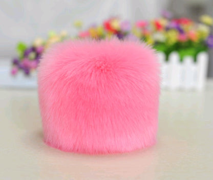 Warm sleeves fur fur cuff gloves windproof cuffs bracelets imitation rabbit fur imitation fox fur wristbands hand ring