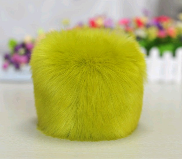 Warm sleeves fur fur cuff gloves windproof cuffs bracelets imitation rabbit fur imitation fox fur wristbands hand ring