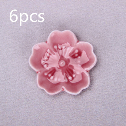 Japanese Ceramic Sakura Chopstick Holder Multicolor Sakura Chopstick Holder Pen Holder Pen Holder