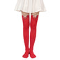 Christmas Plush Doll Knee Socks Bow Stockings